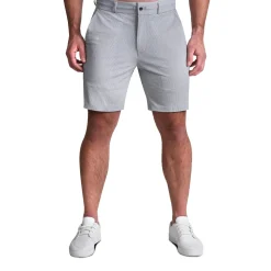 State and Liberty Athletic Fit Drawstring Shorts - Grey Houndstooth| Shorts