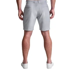 State and Liberty Athletic Fit Drawstring Shorts - Grey Houndstooth| Shorts