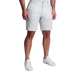 State and Liberty Athletic Fit Shorts - Grey Seersucker| Shorts