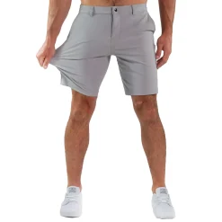 State and Liberty Athletic Fit Shorts - Light Grey| Shorts