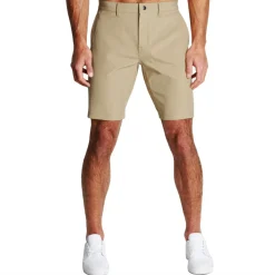 State and Liberty Athletic Fit Shorts - Mid Khaki| Shorts