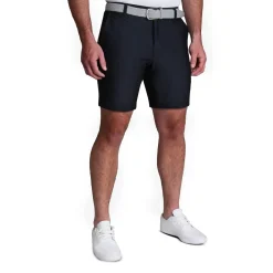State and Liberty Athletic Fit Shorts - Navy Seersucker| Shorts