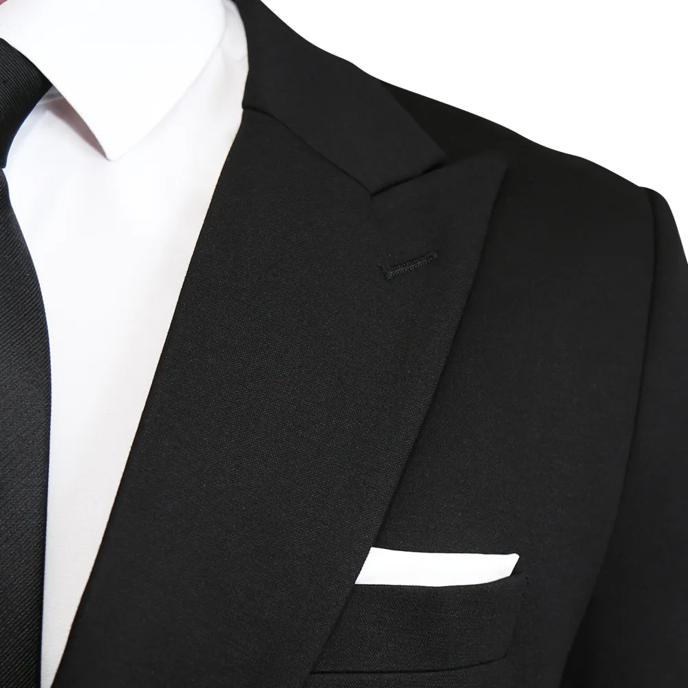 State and Liberty Athletic Fit Stretch Blazer - Black Double Breasted| Casual Blazers|Blazers