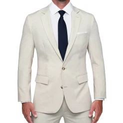 State and Liberty Athletic Fit Stretch Blazer - Lightweight Heathered Bamboo| Casual Blazers|Blazers