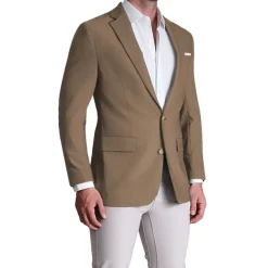 State and Liberty Athletic Fit Stretch Blazer - Heathered Cappuccino| Casual Blazers|Blazers