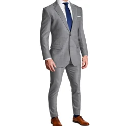 State and Liberty Athletic Fit Stretch Blazer - Heathered Grey| Casual Blazers|Blazers