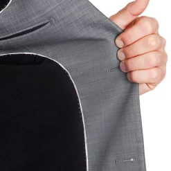 State and Liberty Athletic Fit Stretch Blazer - Heathered Grey| Casual Blazers|Blazers