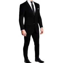 State and Liberty Athletic Fit Stretch Blazer - Black| Casual Blazers|Blazers
