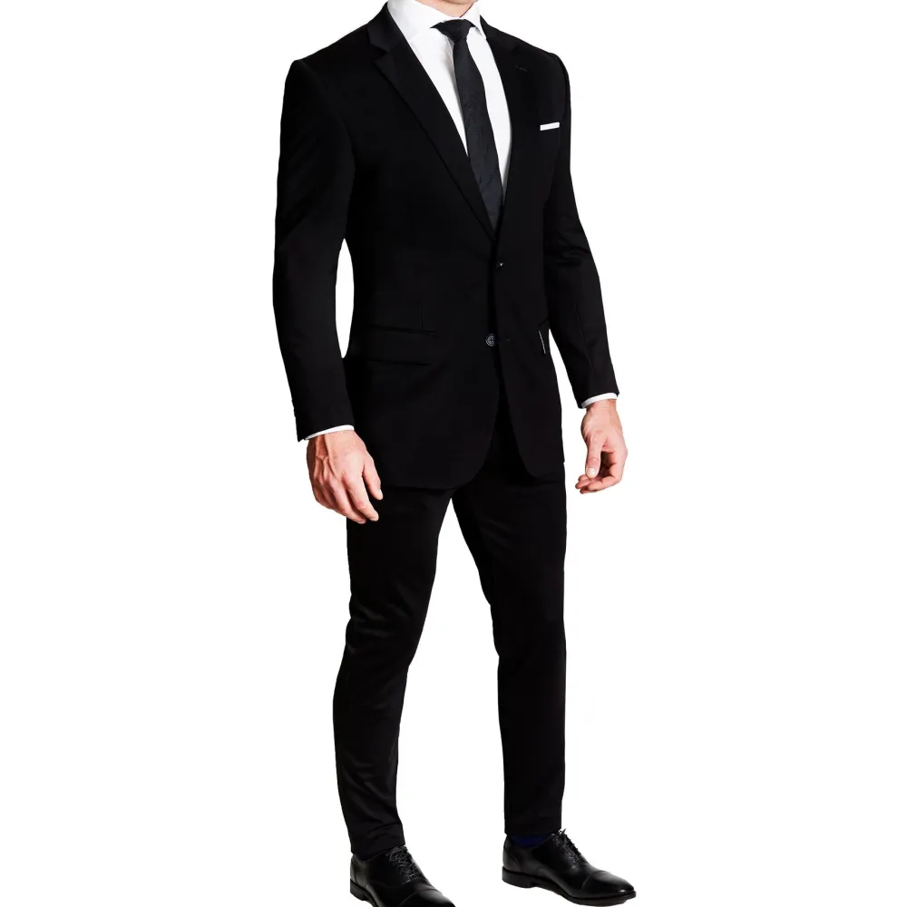 State and Liberty Athletic Fit Stretch Blazer - Black| Casual Blazers|Blazers