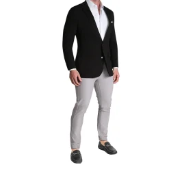 State and Liberty Athletic Fit Stretch Blazer - Black| Casual Blazers|Blazers
