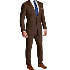 State and Liberty Athletic Fit Stretch Blazer - Lightweight Heathered Chocolate| Casual Blazers|Blazers
