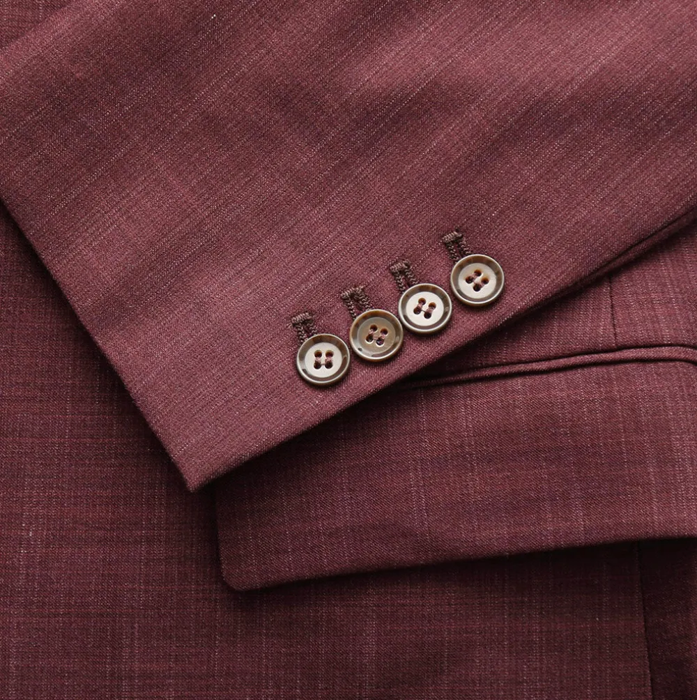 State and Liberty Athletic Fit Stretch Blazer - Heathered Maroon| Casual Blazers|Blazers