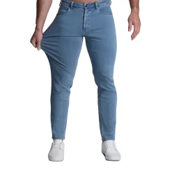 State and Liberty Athletic Fit Stretch Jeans - Light Blue| Jeans