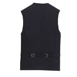 State and Liberty Athletic Fit Stretch Suit Vest - Navy| Vests