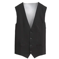 State and Liberty Athletic Fit Stretch Suit Vest - Black| Vests
