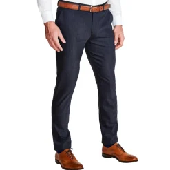 State and Liberty Athletic Fit Stretch Suit Pants - Heathered Midnight Navy| Suit Pants|Dress Pants