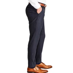 State and Liberty Athletic Fit Stretch Suit Pants - Heathered Midnight Navy| Suit Pants|Dress Pants