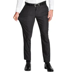 State and Liberty Athletic Fit Stretch Suit Pants - Heathered Charcoal| Tech Chinos|Suit Pants