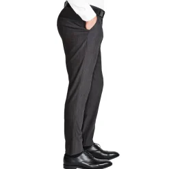 State and Liberty Athletic Fit Stretch Suit Pants - Heathered Charcoal| Tech Chinos|Suit Pants