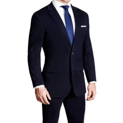 State and Liberty Athletic Fit Stretch Suit - Navy| Suits