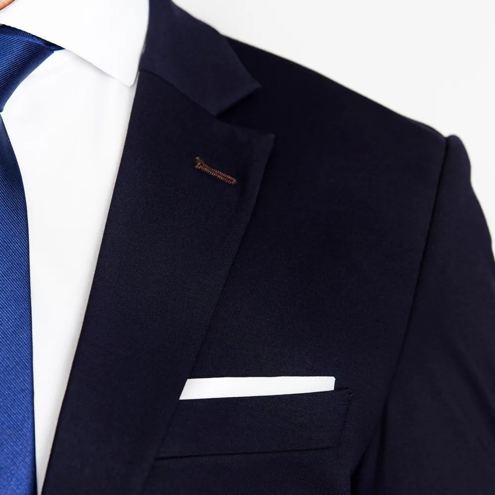 State and Liberty Athletic Fit Stretch Suit - Navy| Suits