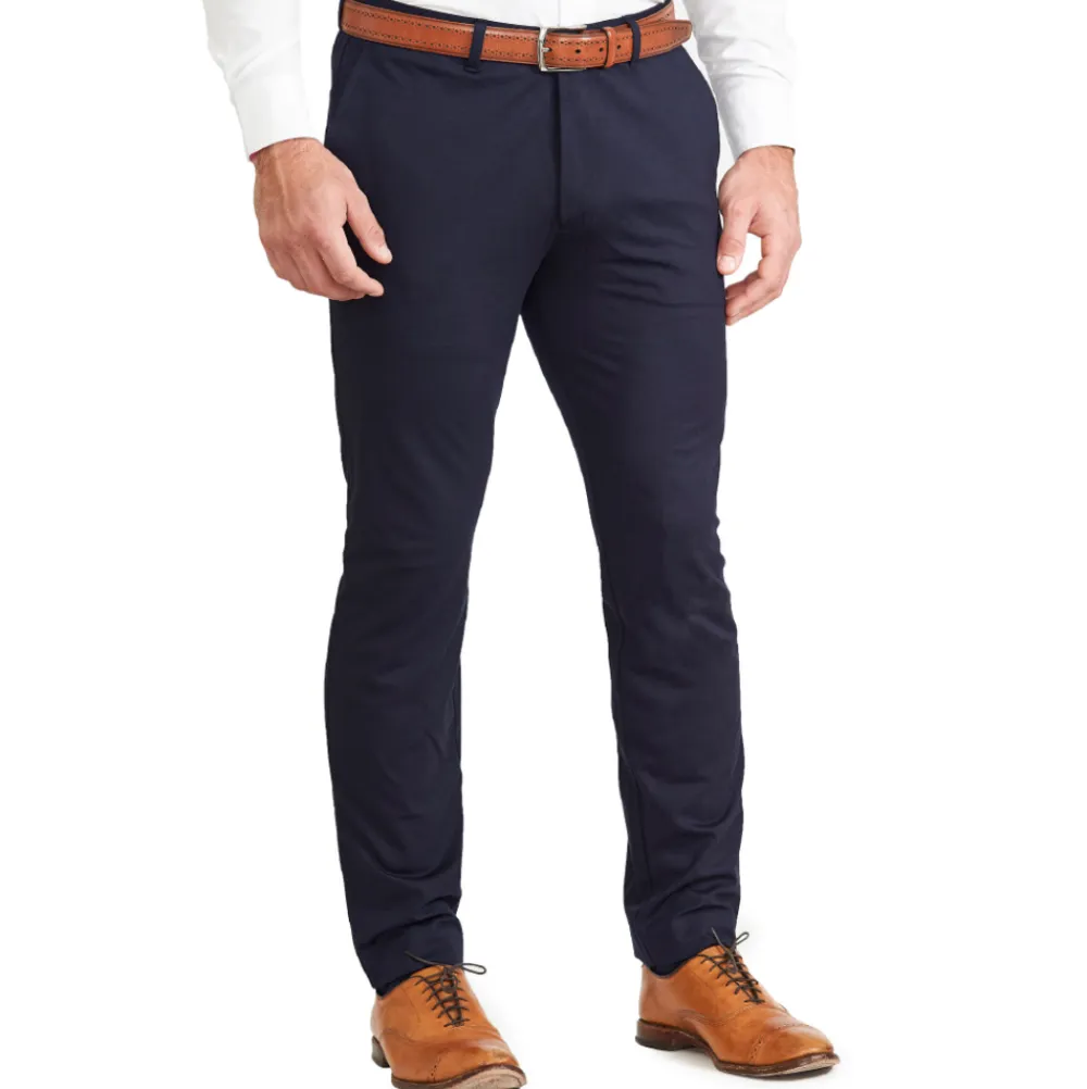 State and Liberty Athletic Fit Stretch Suit - Navy| Suits
