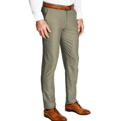 State and Liberty Athletic Fit Stretch Suit Pants - Heathered Olive| Suit Pants|Dress Pants