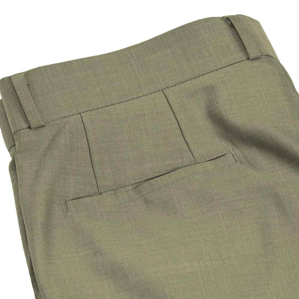 State and Liberty Athletic Fit Stretch Suit Pants - Heathered Olive| Suit Pants|Dress Pants