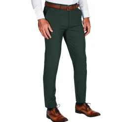 State and Liberty Athletic Fit Stretch Suit Pants - Solid Hunter Green| Suit Pants|Dress Pants