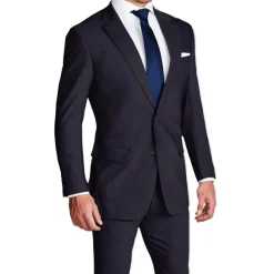 State and Liberty Athletic Fit Stretch Suit - Heathered Midnight Navy| Suits