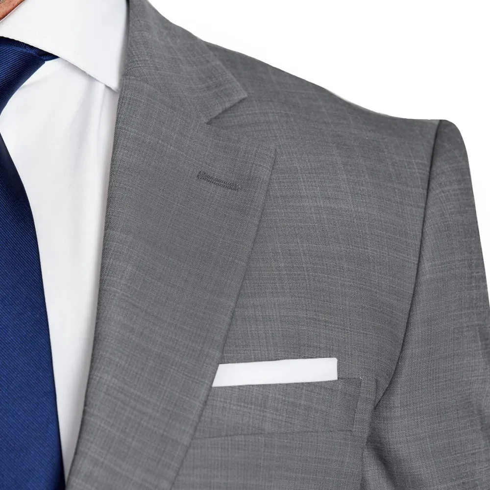 State and Liberty Athletic Fit Stretch Suit - Heathered Grey| Suits