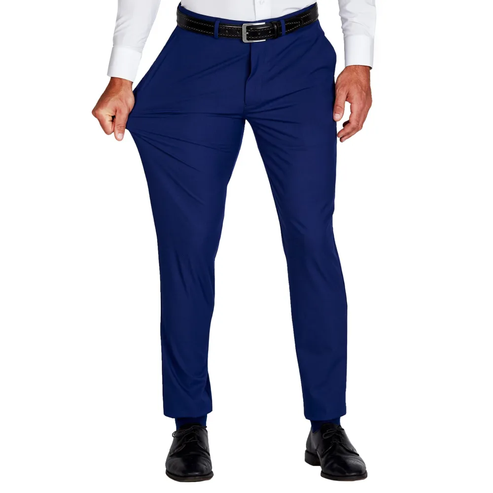 State and Liberty Athletic Fit Stretch Suit - Solid Royal Blue| Suits