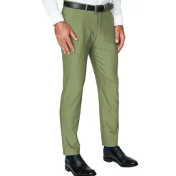 State and Liberty Athletic Fit Stretch Suit Pants - Heathered Forest Green| Suit Pants|Dress Pants