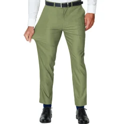 State and Liberty Athletic Fit Stretch Suit Pants - Heathered Forest Green| Suit Pants|Dress Pants