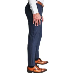 State and Liberty Athletic Fit Stretch Suit - Heathered Navy| Suits