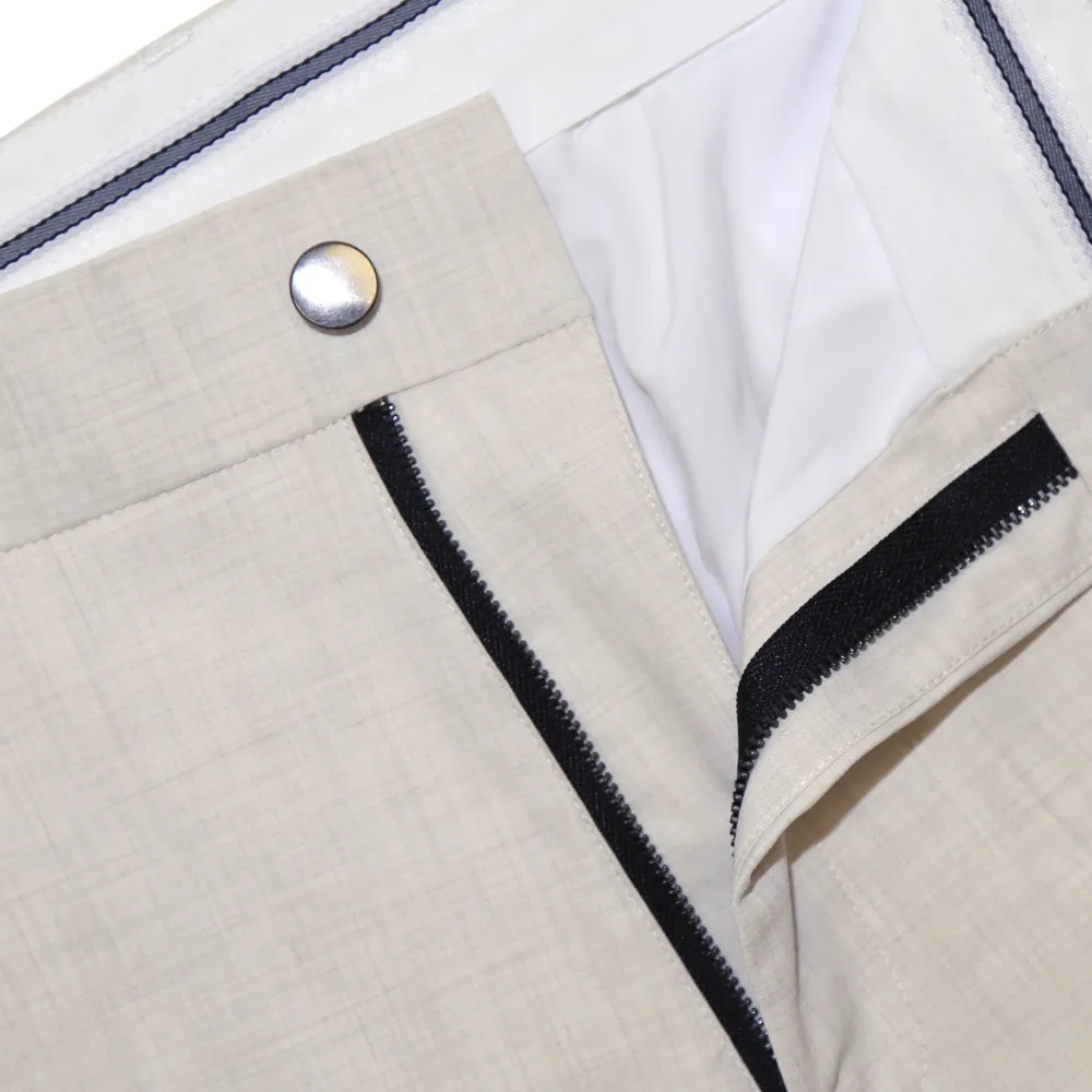 State and Liberty Athletic Fit Stretch Suit Pants - Lightweight Heathered Bamboo| Tech Chinos|Suit Pants