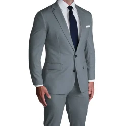 State and Liberty Athletic Fit Stretch Suit - Solid Dusty Sage| Suits