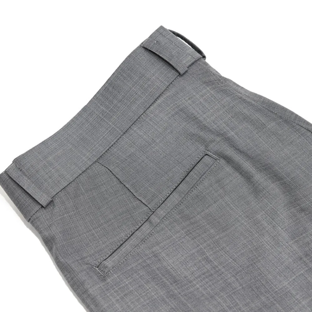 State and Liberty Athletic Fit Stretch Suit Pants - Heathered Grey| Tech Chinos|Suit Pants