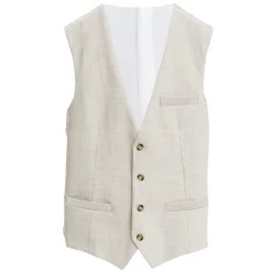 State and Liberty Athletic Fit Stretch Suit Vest - Lightweight Heathered Bamboo| Vests