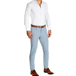 State and Liberty Athletic Fit Stretch Tech Chino - Light Blue| Shorts|Jeans