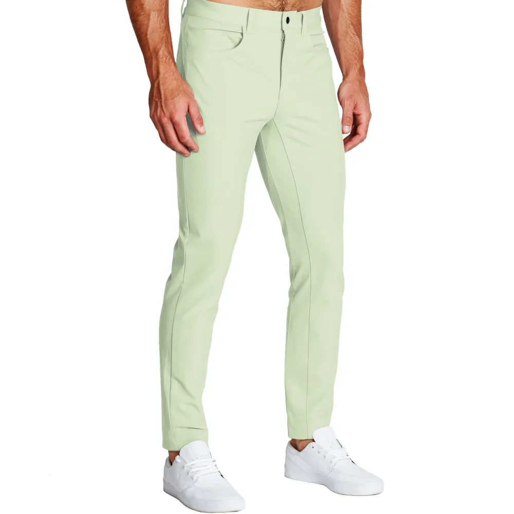 State and Liberty Athletic Fit Stretch Tech Chino - Mint Green| Shorts|Jeans
