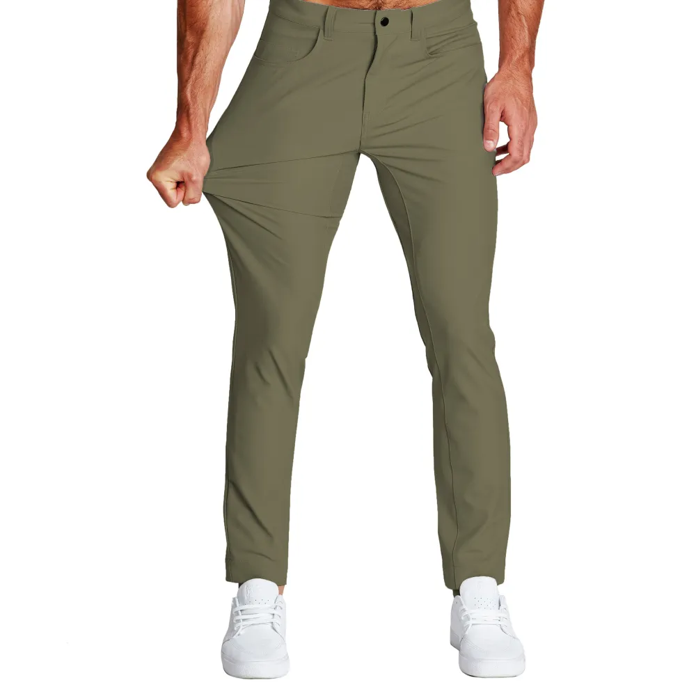 State and Liberty Athletic Fit Stretch Tech Chino - | Shorts|Jeans