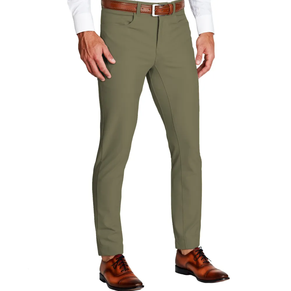 State and Liberty Athletic Fit Stretch Tech Chino - | Shorts|Jeans