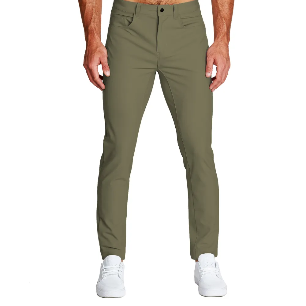 State and Liberty Athletic Fit Stretch Tech Chino - | Shorts|Jeans