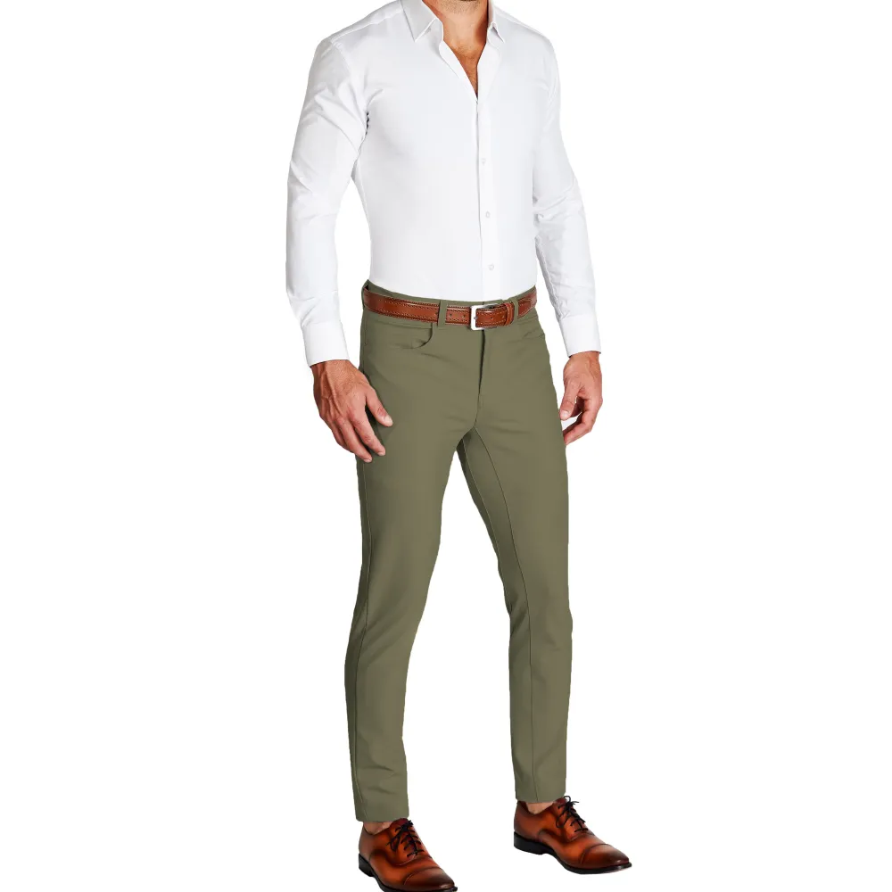State and Liberty Athletic Fit Stretch Tech Chino - | Shorts|Jeans