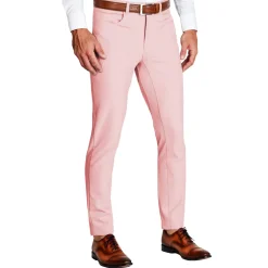 State and Liberty Athletic Fit Stretch Tech Chino - Coral Pink| Shorts|Jeans