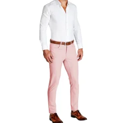 State and Liberty Athletic Fit Stretch Tech Chino - Coral Pink| Shorts|Jeans