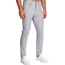State and Liberty Athletic Fit Stretch Tech Chino - Light Grey| Shorts|Jeans