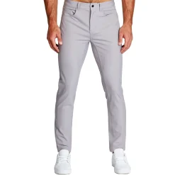 State and Liberty Athletic Fit Stretch Tech Chino - Light Grey| Shorts|Jeans
