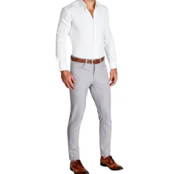 State and Liberty Athletic Fit Stretch Tech Chino - Light Grey| Shorts|Jeans